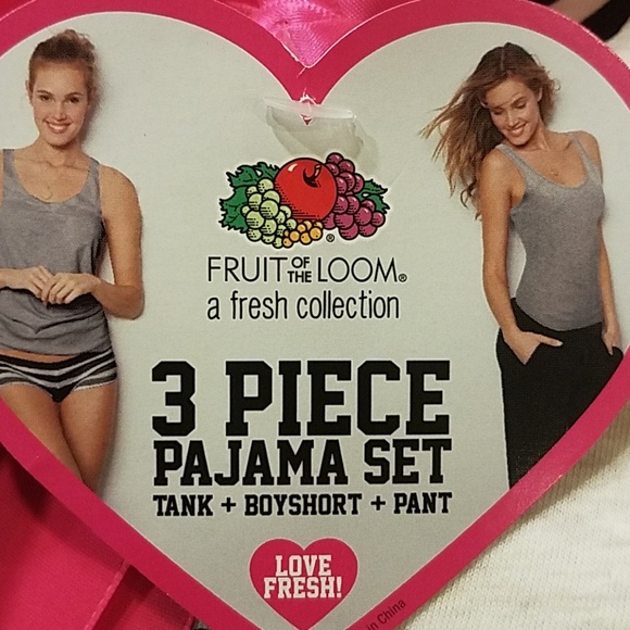 3 Piece Pajama Set - Picture 2 of 2